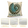 Ulloord Vintage Ocean Beach Starfish Coral Throw Pillow Covers Sea Marine Animals Coastal Nautical Pillowcase Home Sofa Chair Decor Cushion Case Cover