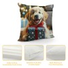  Merry Christmas Series Christmas Dogs Cat Gift Decorative Throw Pillow Covers Cushion Case Home Sofa Decor Toss Pillowcase (Xmas Gifts)