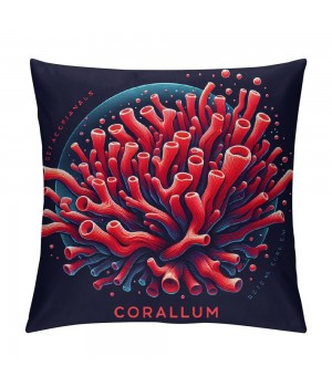  Throw Pillow Case Sea Ocean Decor Starfish S Conch Coral Coastal Cushion Cover for Pillow Inserts, Nautical Pillow Covers