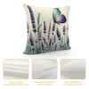  Home Sweet Home Decor Throw Pillow Covers Bless This Home Purple Spring Summer Rustic Farmhouse Butterfly Basket Flowers Pillowcase Home Sofa Cushion Cover