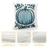 Ulloord  Blue Pumpkin Pillow Cover Autumn Harvest Decorative Throw Pillow Cases Super Soft Fall&nbsp;Season Cushion Cover Decoration Thanksgiving Sofa Couch Pillows Cover (Pumpkin-C)