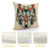 Ulloord  Wolf Head Throw Pillow Covers&nbsp;Geometric Mosaic Wolf Couch Pillow Covers Pillowcase Cushion Cover Decor Home Bed Office