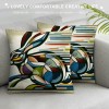  Bunny Head Throw Pillow Covers Geometric Triangle Couch Pillow Covers Pillow Case Cushion Cover Decor Home Bed Office