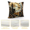 Ulloord  Throw Pillow Covers Vintage Halloween Bat Ghost Decorative Pillow Cover Halloween Night Decorative Home Sofa Cushion Cases Pillowcase