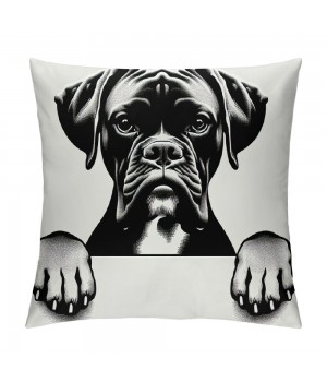 Ulloord Hope You Like Boxers Dog Themed Pillowcase Decorations for Home, Funny German Boxer Dog Love Throw Pillow Cover, Boxer Dog Lover Gifts, Boxer Mom Gifts