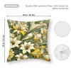 Ulloord Throw Pillow Covers Rustic Flower Decorative Pillow Cases Cushion Cases Toss Throw Pillowcase