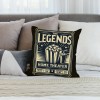 Ulloord Pillow Covers Retro Movie Theater Patterns Decorative Throw Pillow Covers Pillow Case Cushion Cover Body Pillowcovers