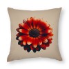 Ulloord Vintage Floral Throw Pillow Covers Sunflower&nbsp;Daisy Flowers Home Decorative Pillow Covers Rustic Outdoor Flower Pattern Cushion Cover Sofa Bedroom Decor Pillow Cases