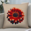 Ulloord Vintage Floral Throw Pillow Covers Sunflower&nbsp;Daisy Flowers Home Decorative Pillow Covers Rustic Outdoor Flower Pattern Cushion Cover Sofa Bedroom Decor Pillow Cases