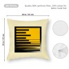 Modern Sofa Throw Pillow Covers Yellow&nbsp; Print Decorative Home Pillow Covers Geometric Pillow Case Cushion Cover for Indoor Outdoor Decor