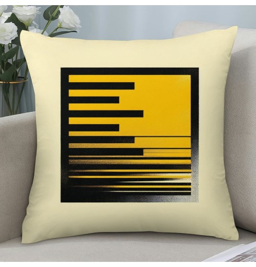 Modern Sofa Throw Pillow Covers Yellow&nbsp; Print Decorative Home Pillow Covers Geometric Pillow Case Cushion Cover for Indoor Outdoor Decor