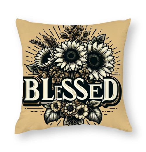 Fall Sweet Fall Pillow Cover Black White Buffalo Check Plaid Truck Color Pumpkin Sunflowers Autumn Leaves Decorative Throw Pillow Covers Thankful Pillowcase