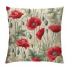 PHYHOO Short Plush Pillow Covers, Throw Pillow Covers, Decorative Square Pillows for Garden Home Patio Sofa Couch Bedroom Living Room