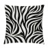 PHYHOO Short Plush Pillow Covers Abstract Art Stripes Square Pillow Case for Bedroom, Sofa, Car Decoration Both Sides